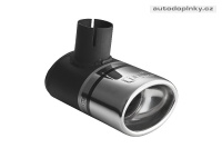ULTER přesná koncovka výfuku - jednoduchá laděná oválná 95x65mm Smart Fortwo -- rok výroby 98-2007 ULTER přesná koncovka výfuku - jednoduchá laděná oválná 95x65mm Smart Fortwo -- rok výroby 98-2007