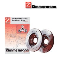 Zimmermann p�edn� sportovn� brzdov� kotou�e -nechlazen� MCC CABRIO  -motor 0.8 CDI -- rok v�roby 03.01-